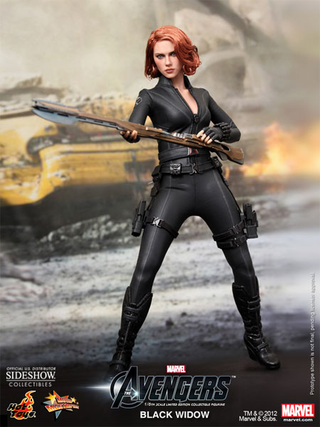 Illustration for article titled Avengers Action Figure Looks Just Like a Tiny Scarlett Johansson